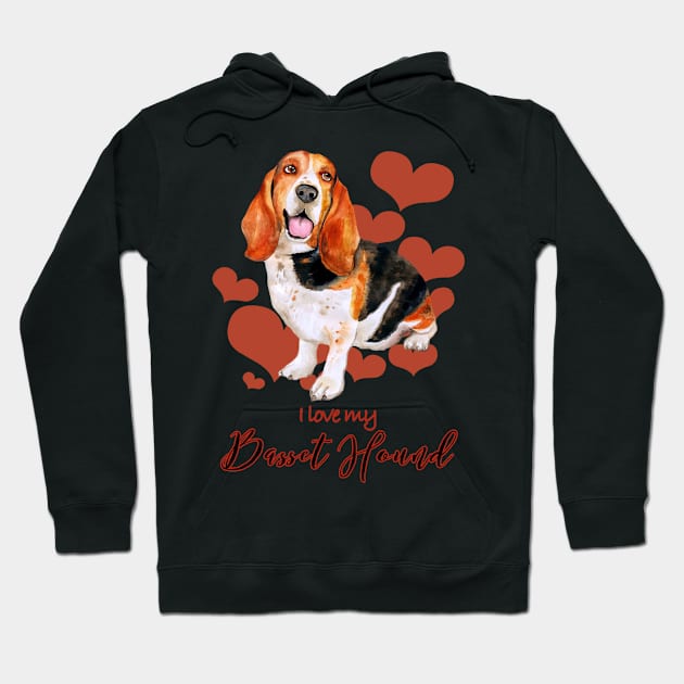 I love my Basset Hound Hoodie by rs-designs